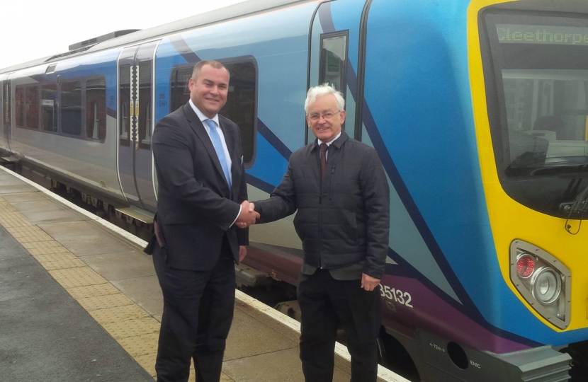 Cleethorpes MP has met with Trans Pennine Express 