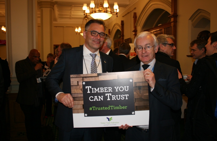 Timber industry reception.